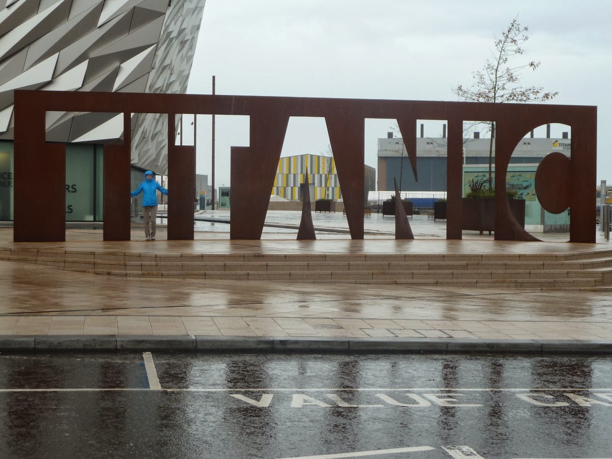 Surprising, the Titanic's quarter, the shipyard district, the city's glory, named after the century's most famous shipwreck...