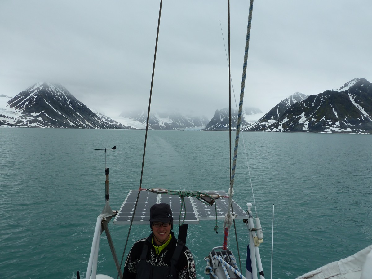 Departure from Magdalenafjord