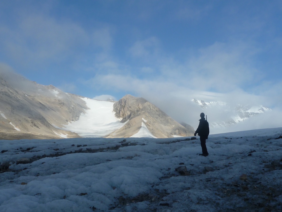 Gaasbreen, view towards the South and inland
