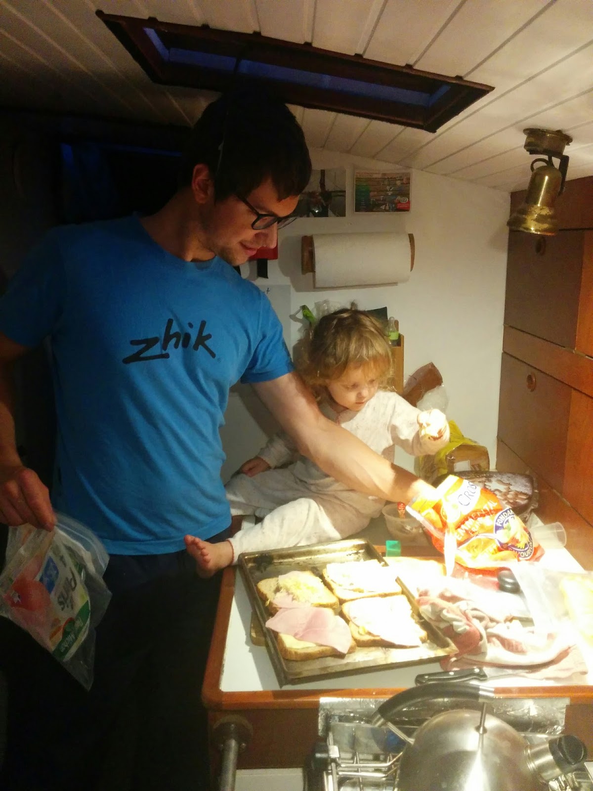 Croque-monsieur for dinner