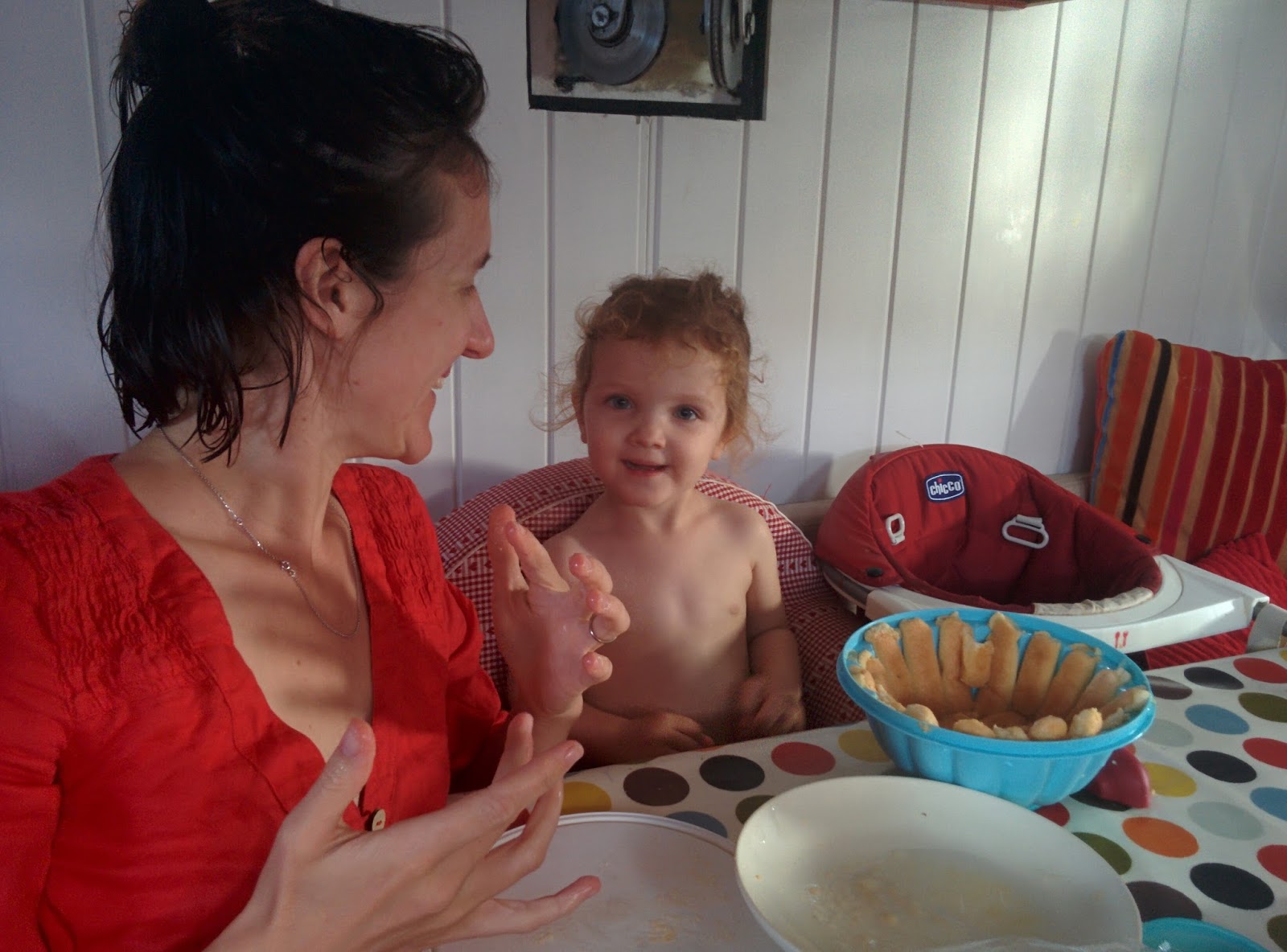 Charlotte poires/chocolat