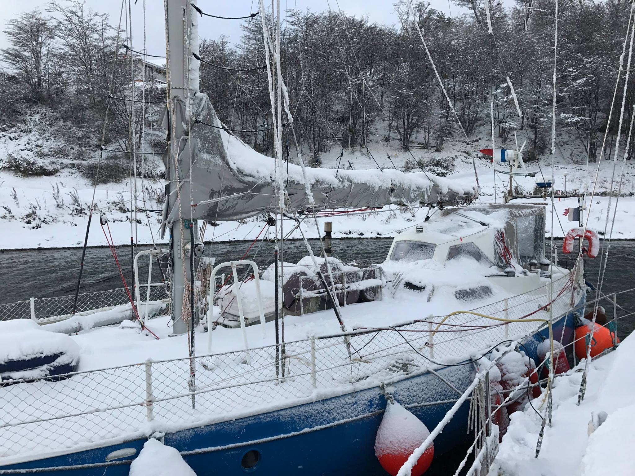 Sous la neige