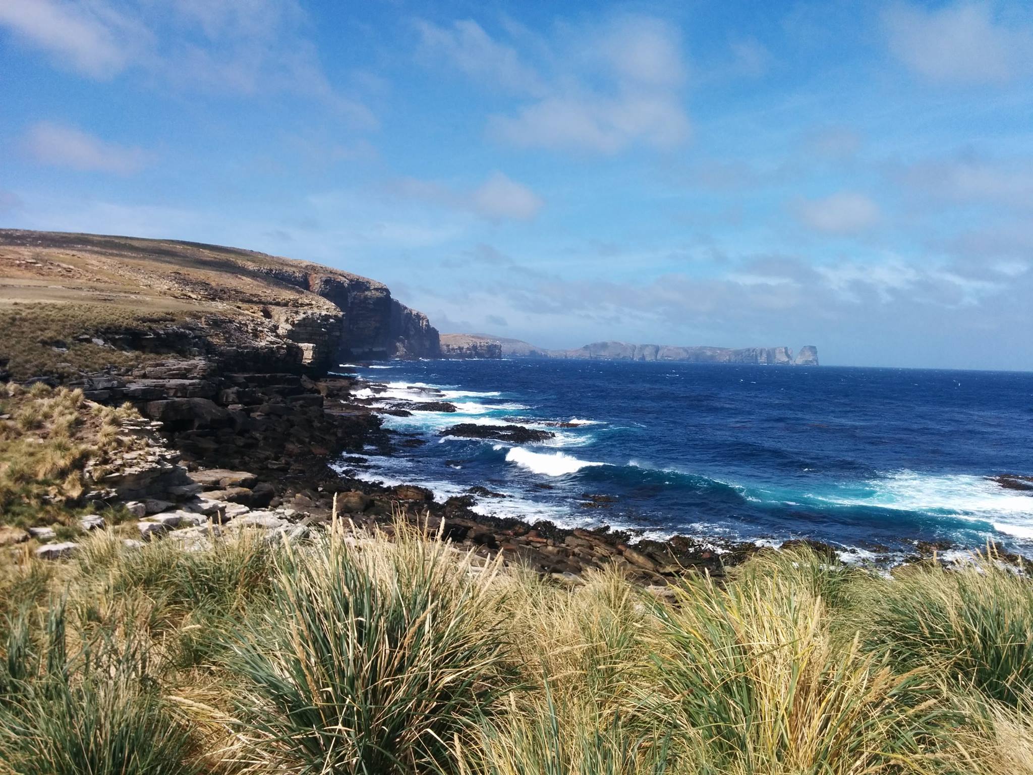The west coast of Beaver, view of Statts Island