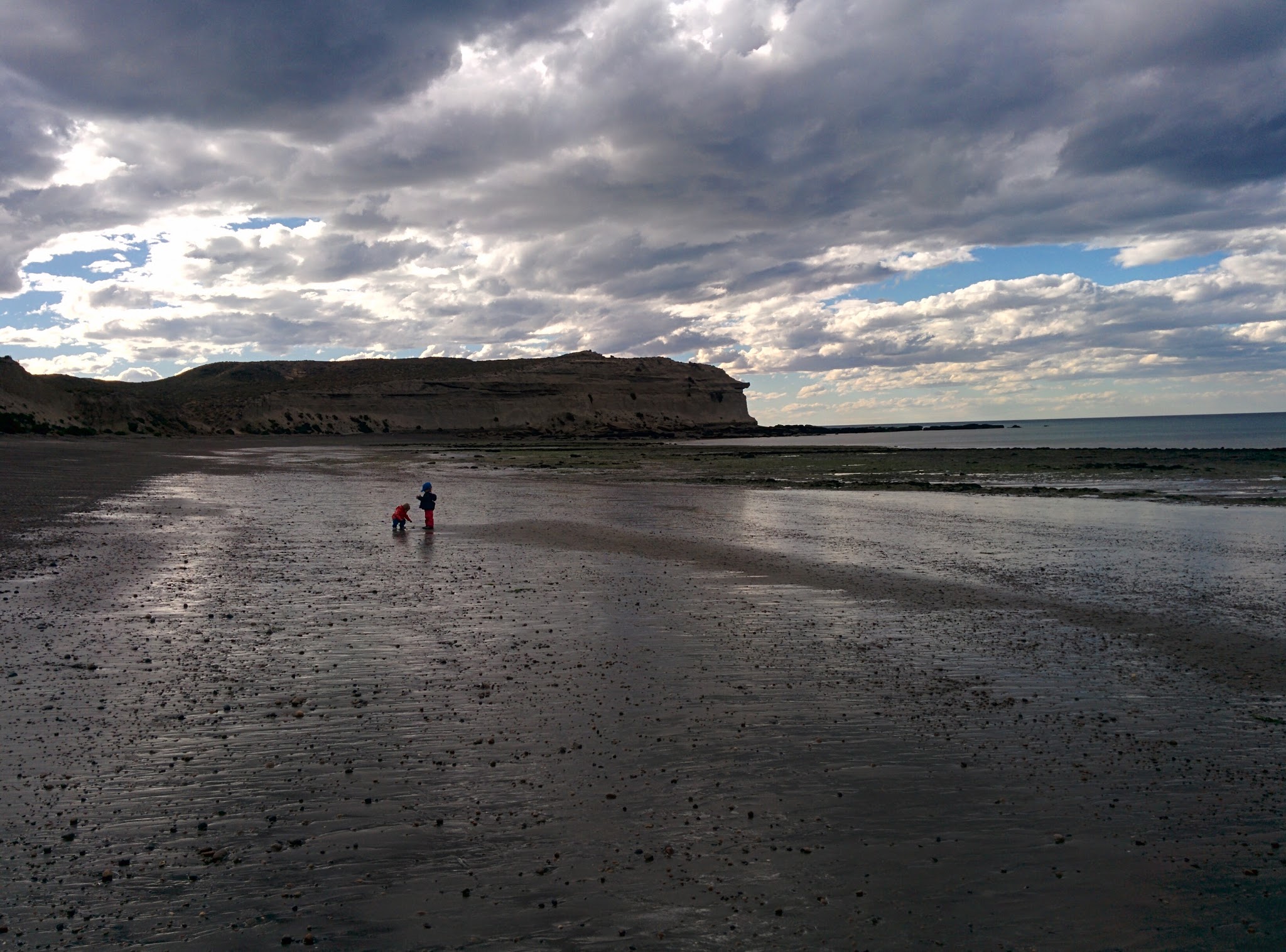 The beach
