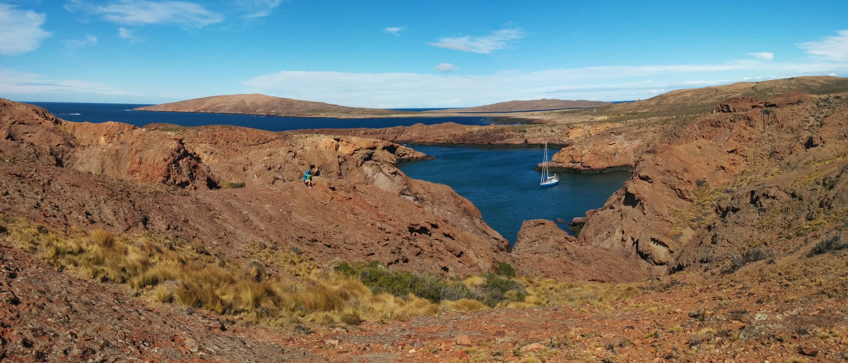 Panoramic at Caleta Horno