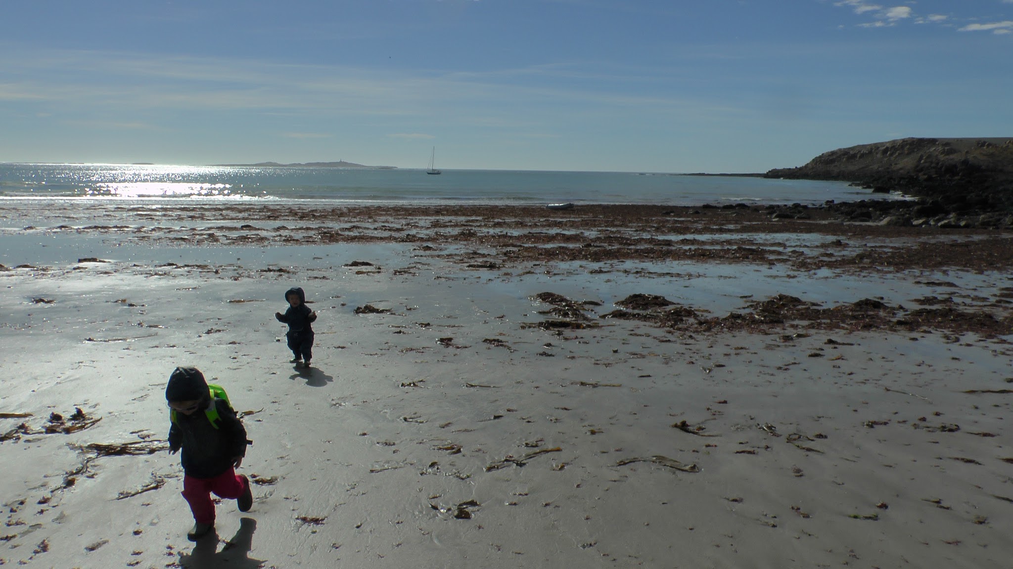 The beach at Bahia Osso Marino