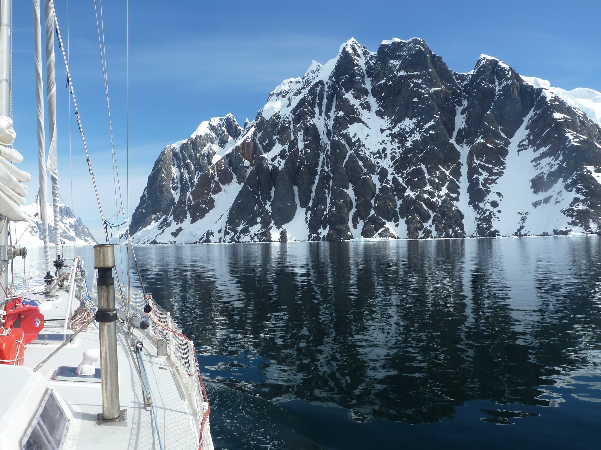 West coast of Booth Island, still in the Lemaire