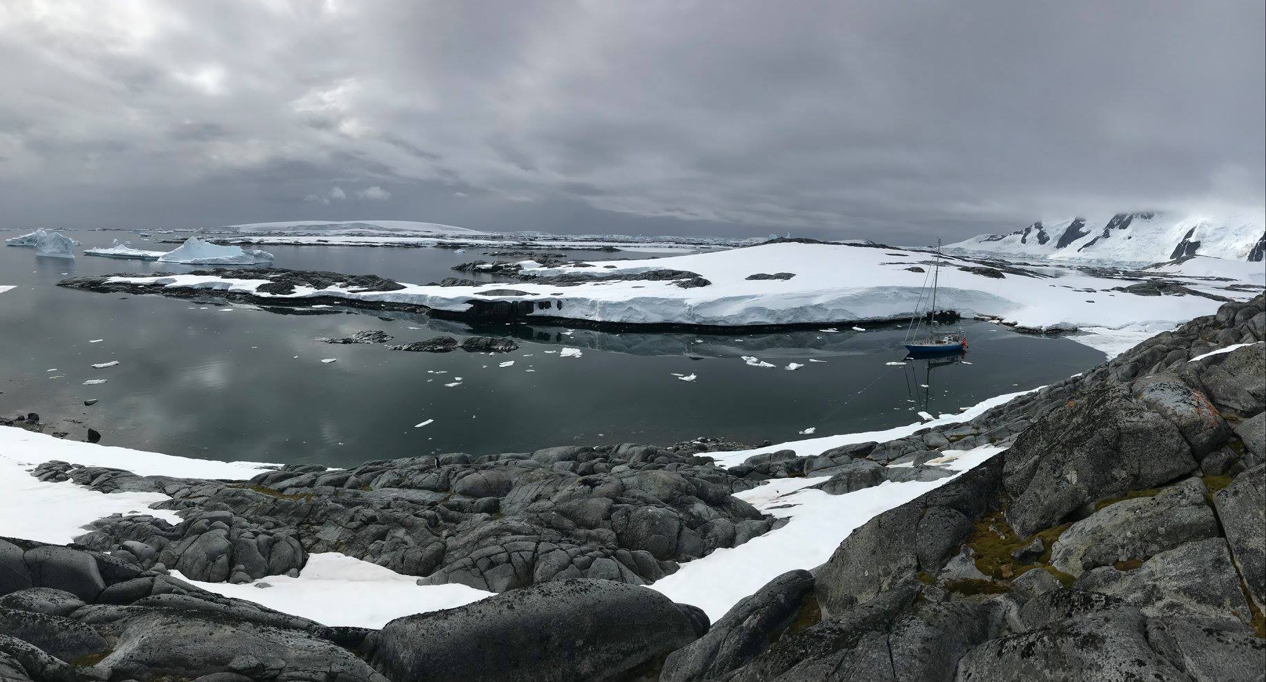 The anchorage between Hovegaard and Florence
