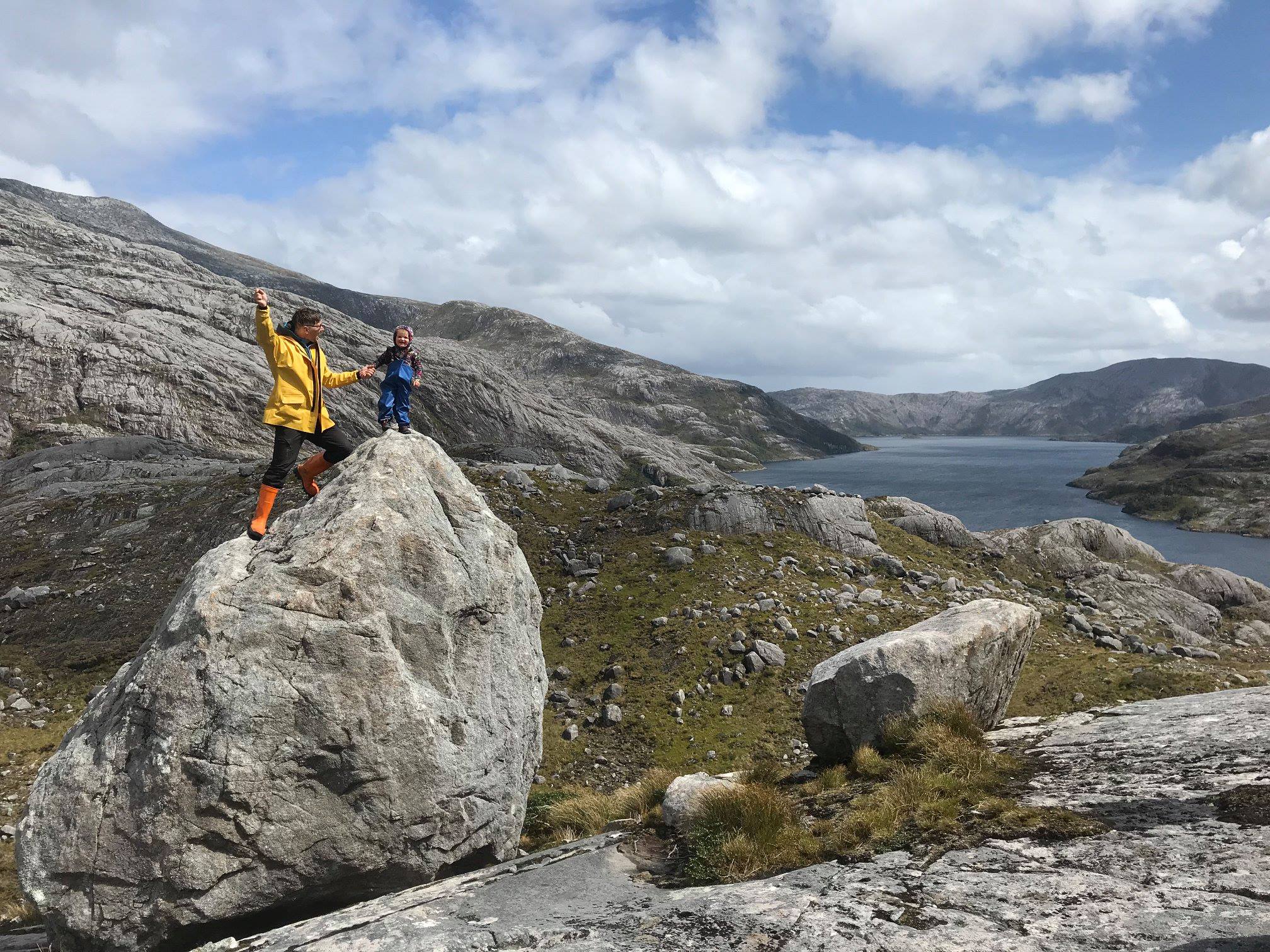 Caleta Brecknock, Diane the mountaineer