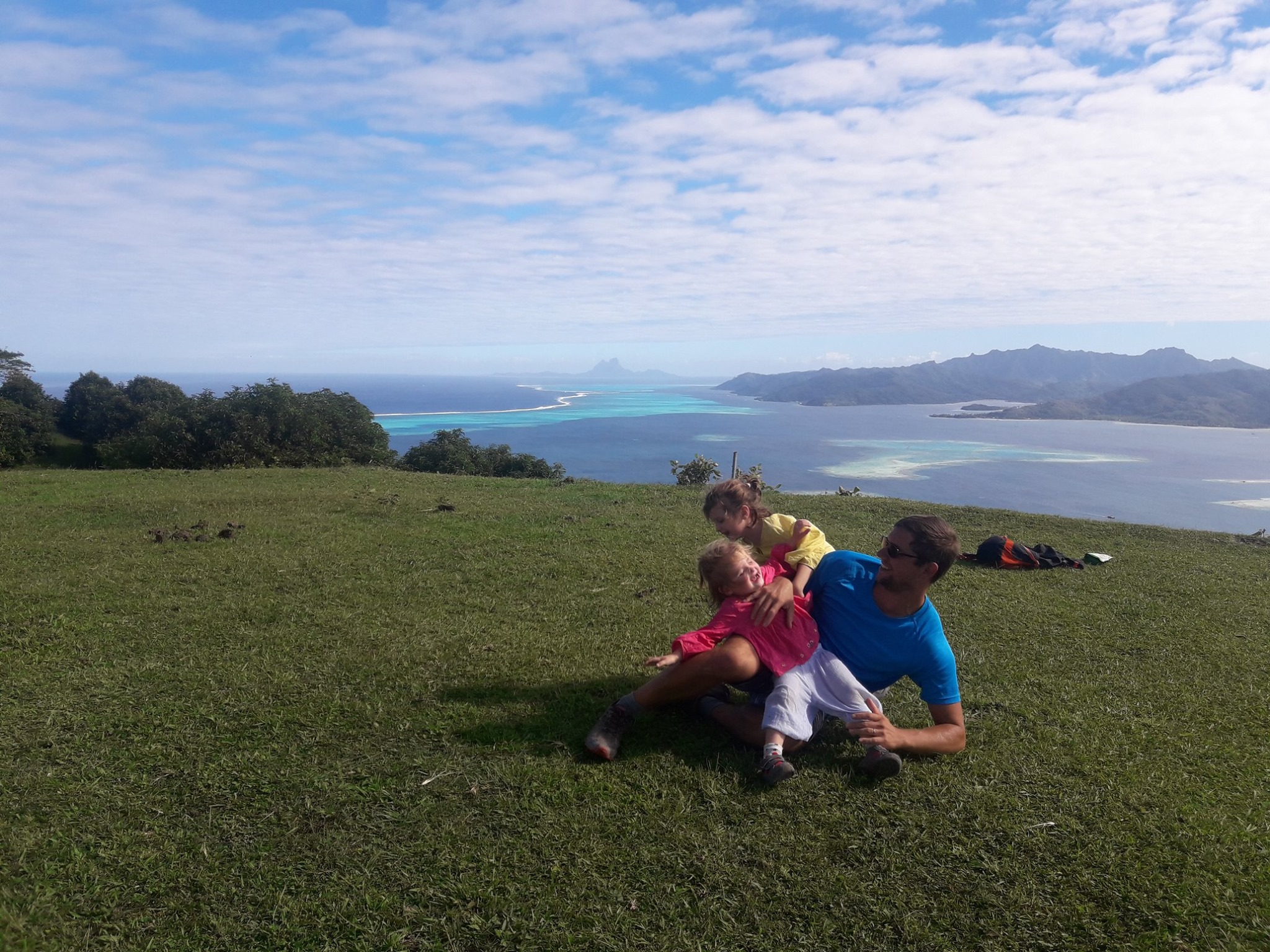 Tahaa in the background