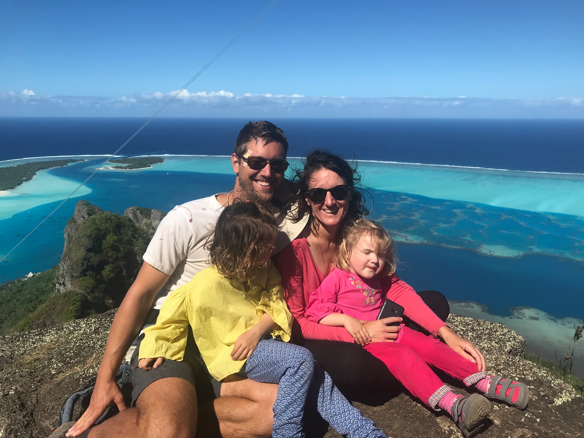 On the heights of Maupiti