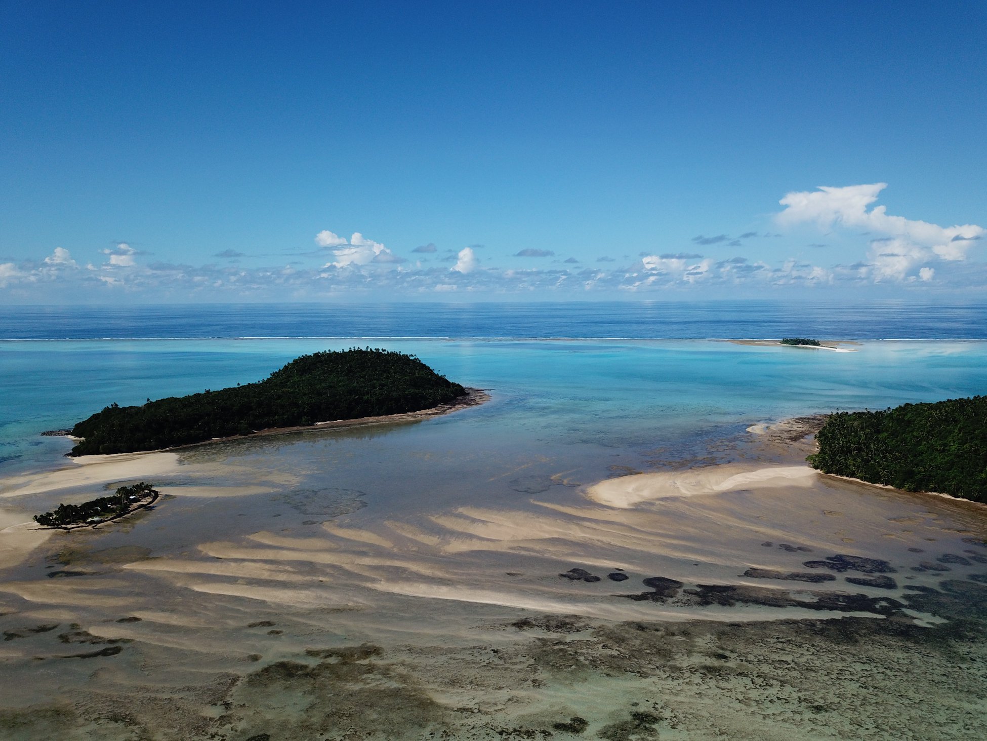 View of the coral reef, East coast