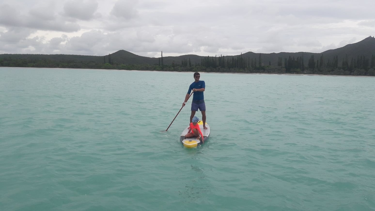 Paddle en baie de Kuto