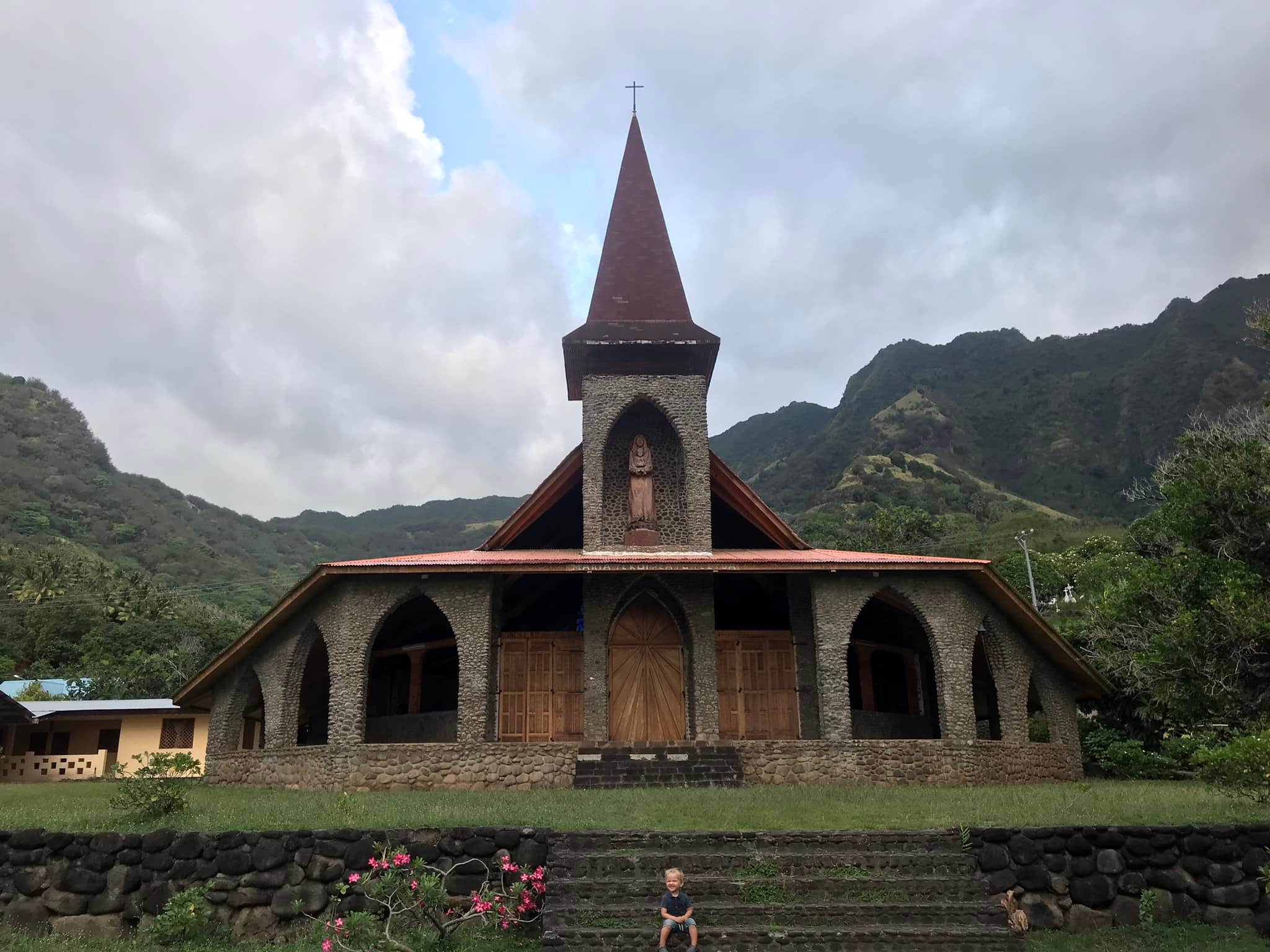 Church in Vaitahu, Tahuata