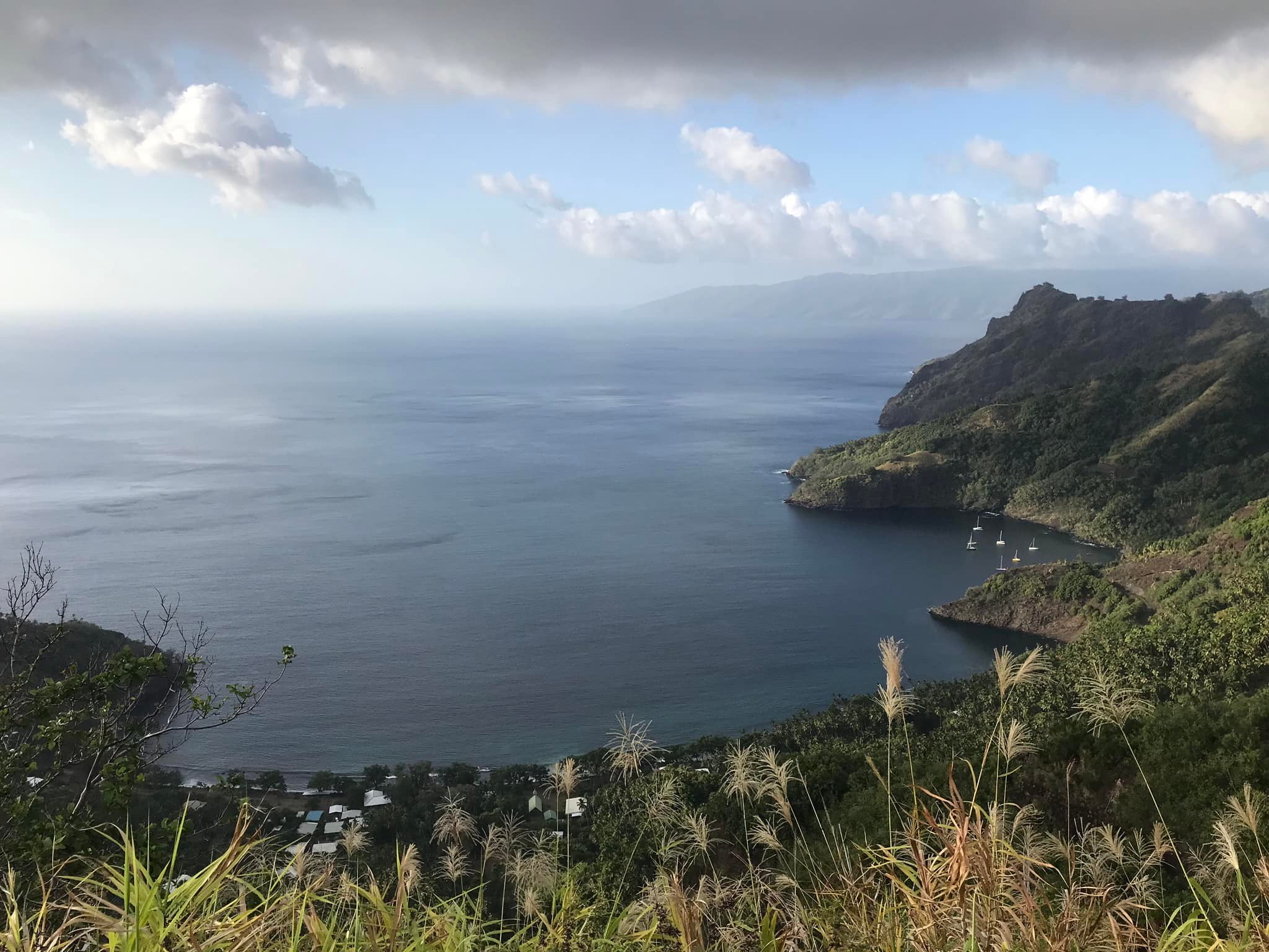 Anchorage at Hapatoni, Tahuata