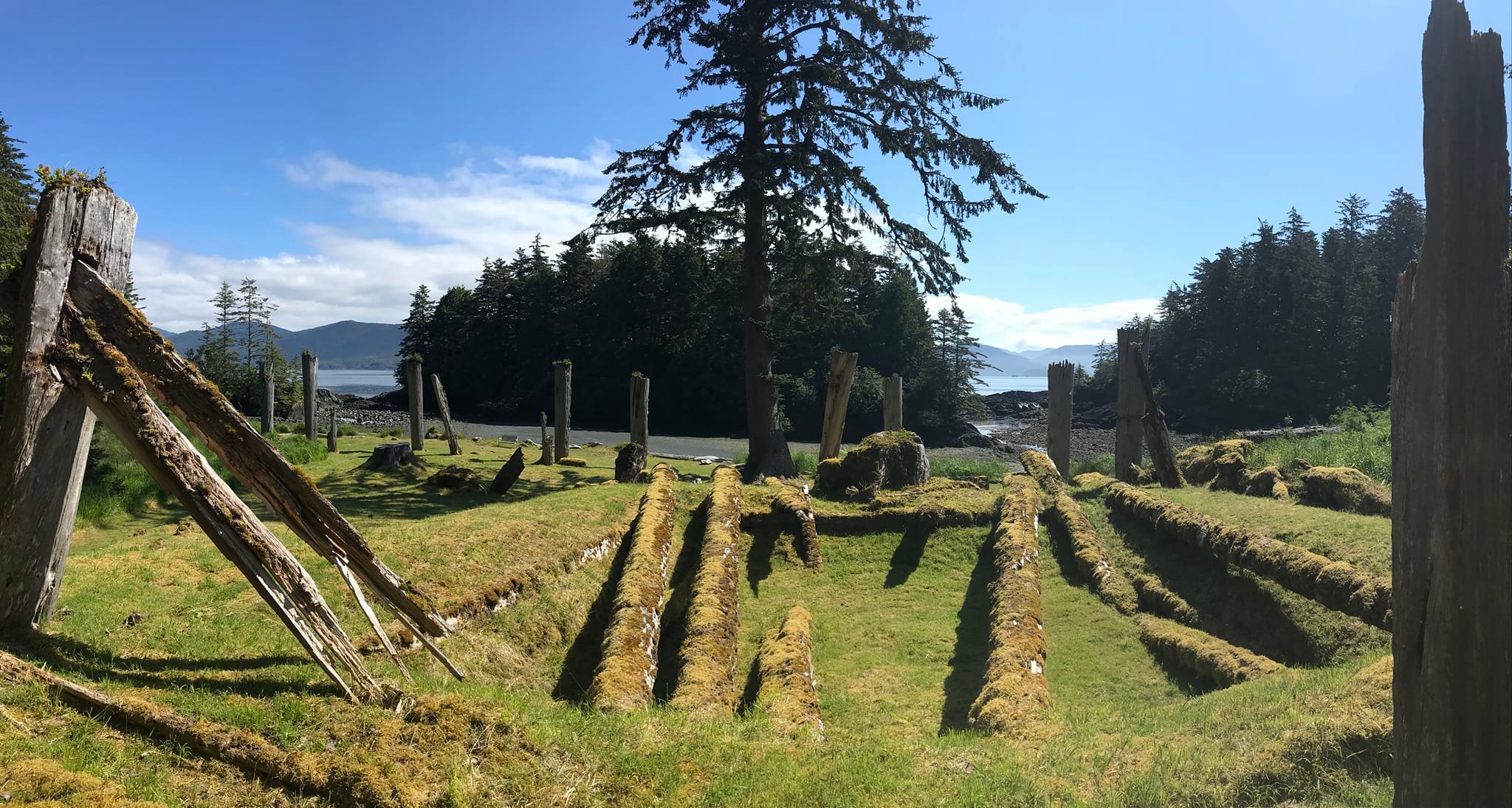 Vestiges village Haida, Sgang Gwaay