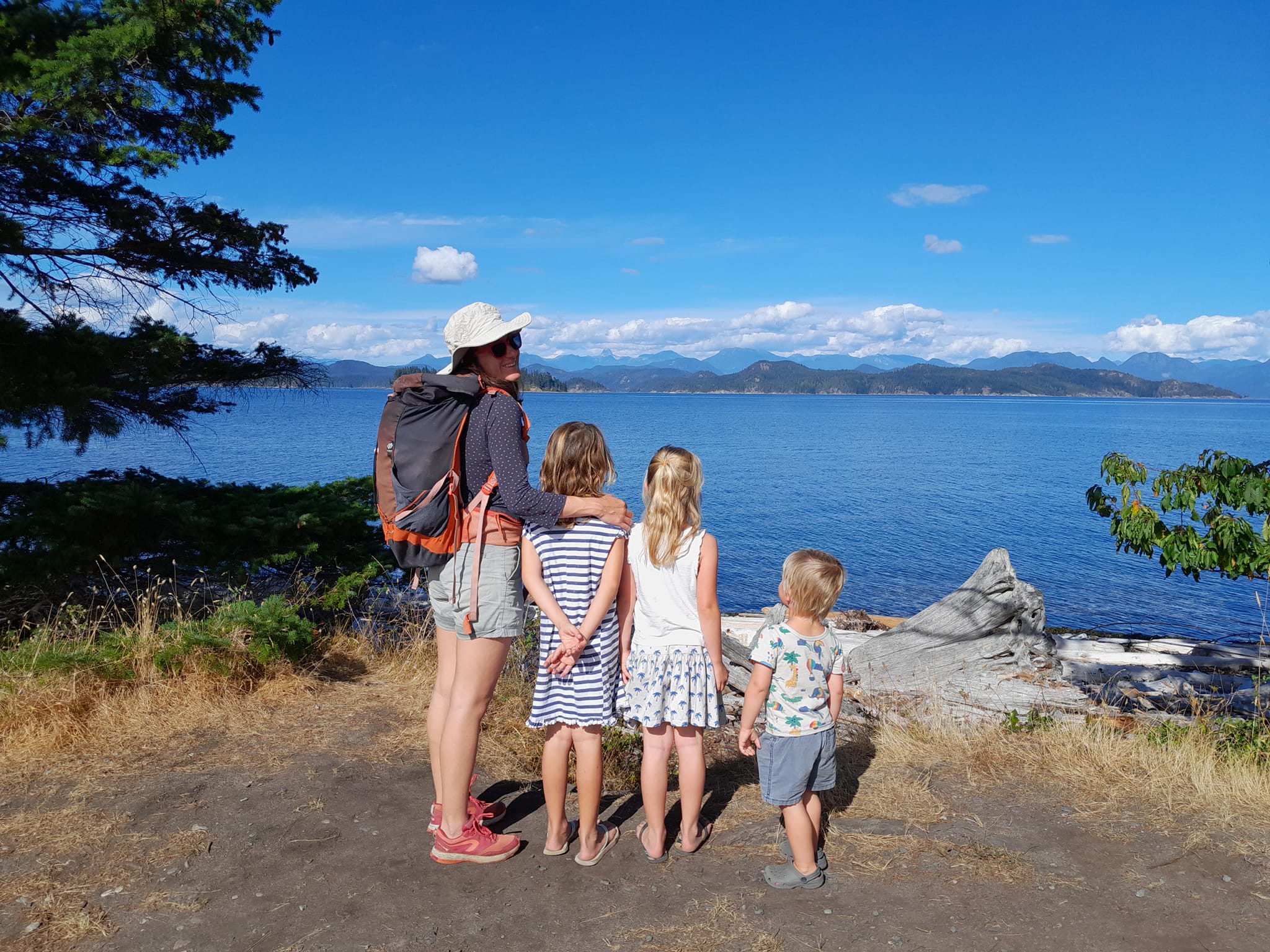 Ballade sur le Rebecca spit, Quadra Island