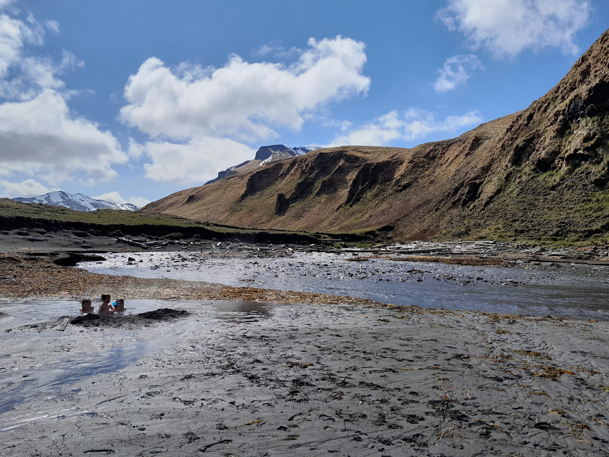Long live geothermal energy, Hot Springs Bay, Akutan Island