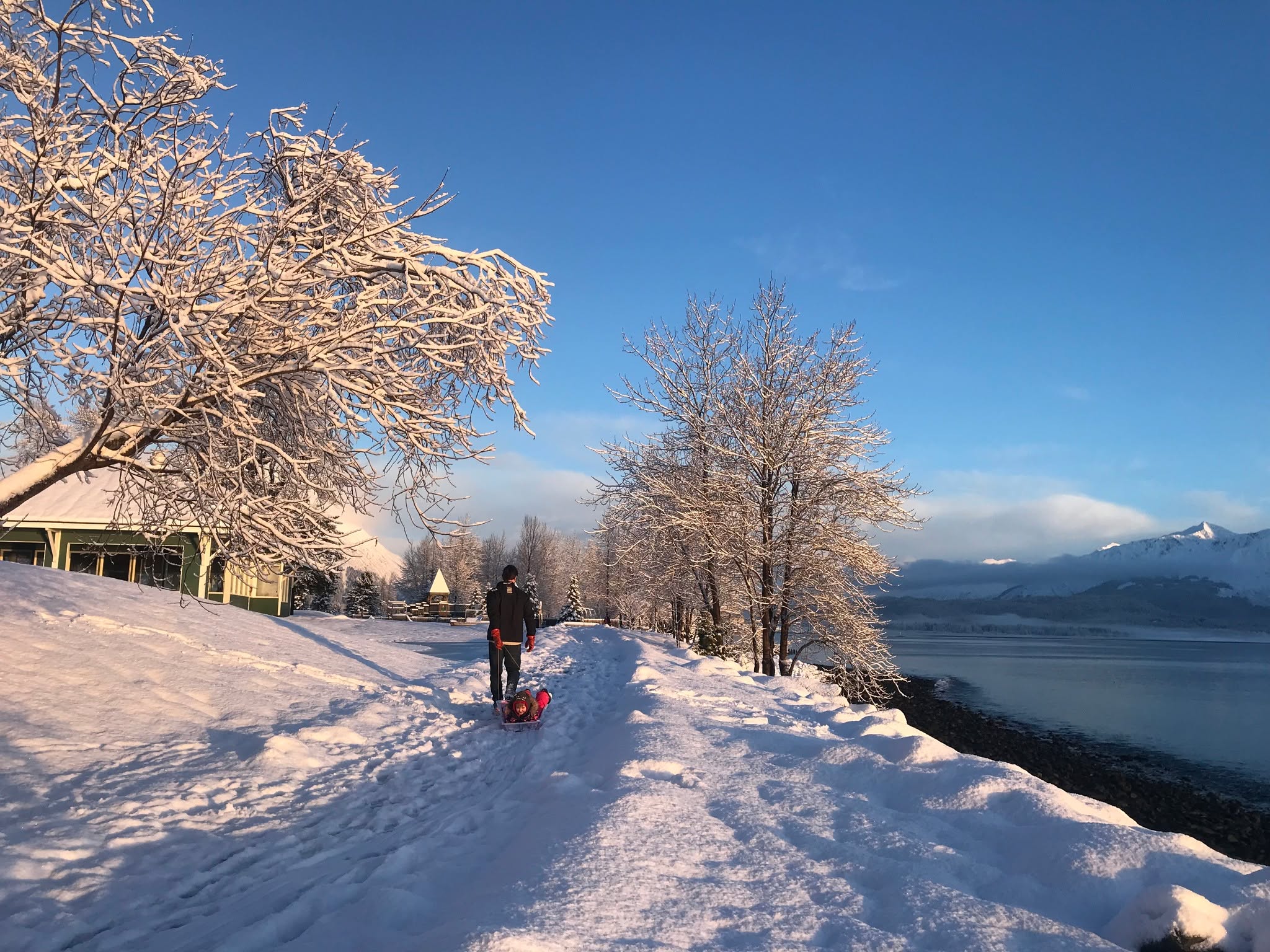 Waterfront walk