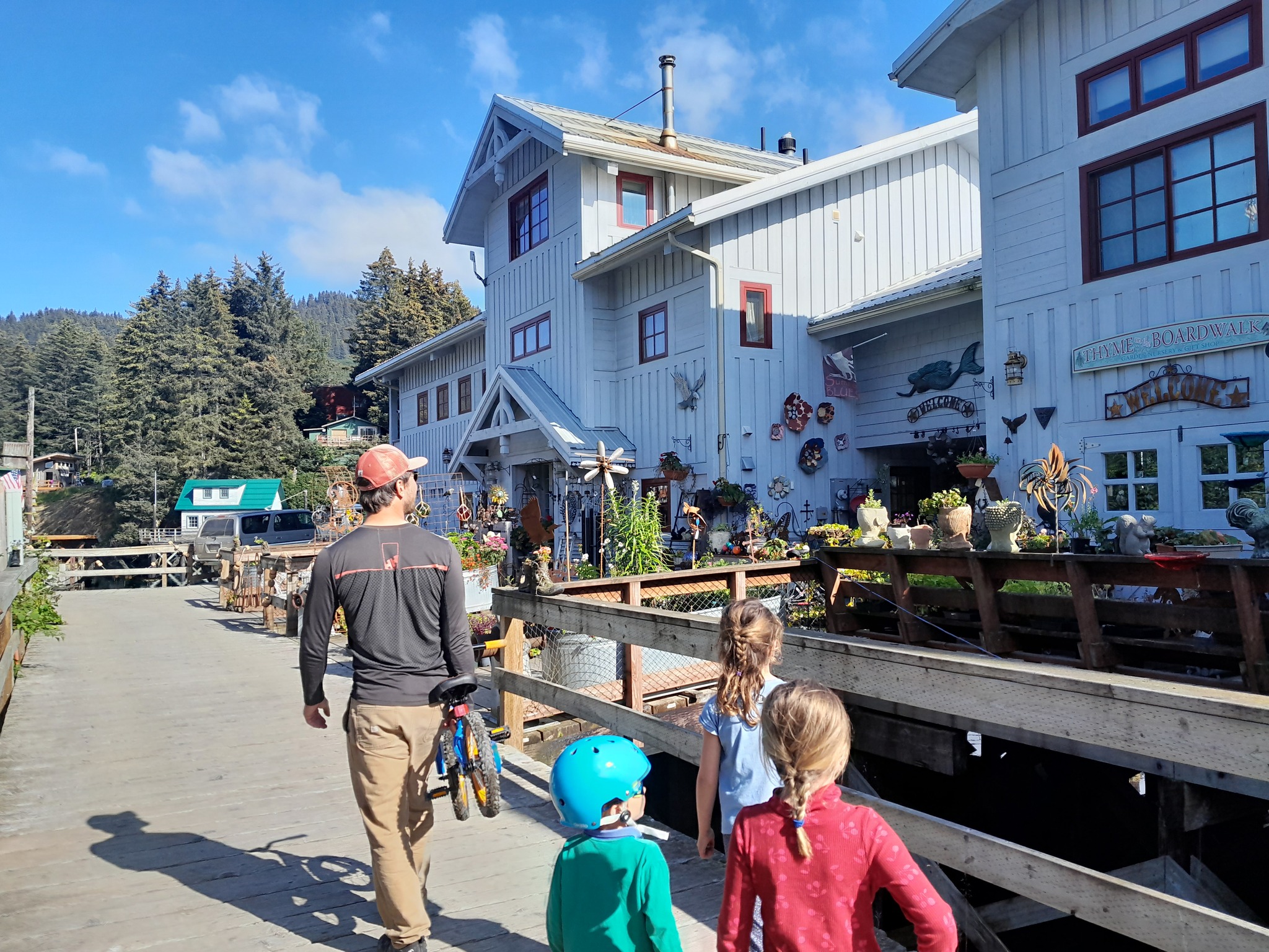 Seldovia, Historic boardwalk