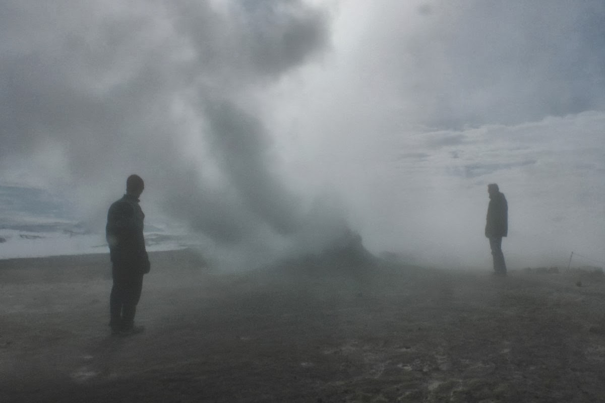 Les fumerolles soufrées de Namajfall