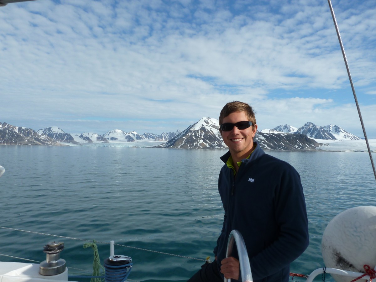 Au soleil dans le Smeerenburgfjord