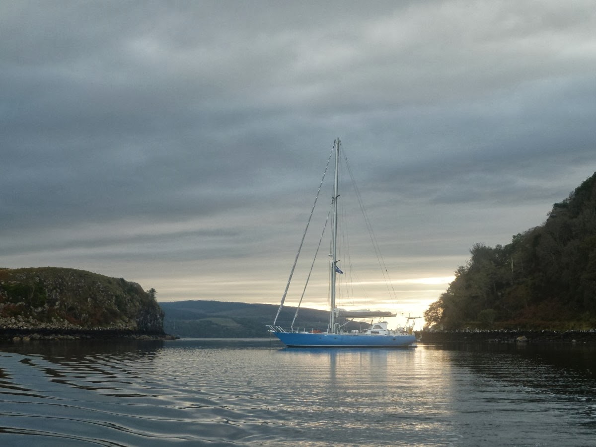 Mouillage à Tobermory