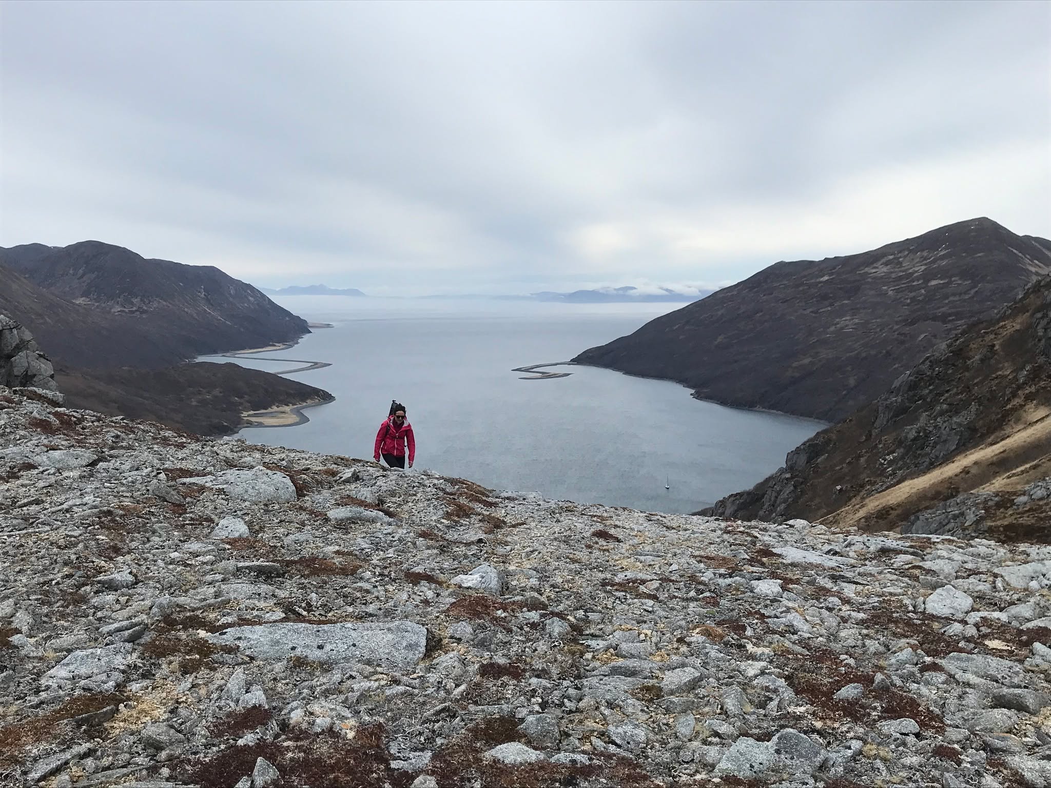 Sur les hauteurs d'Eagle harbor
