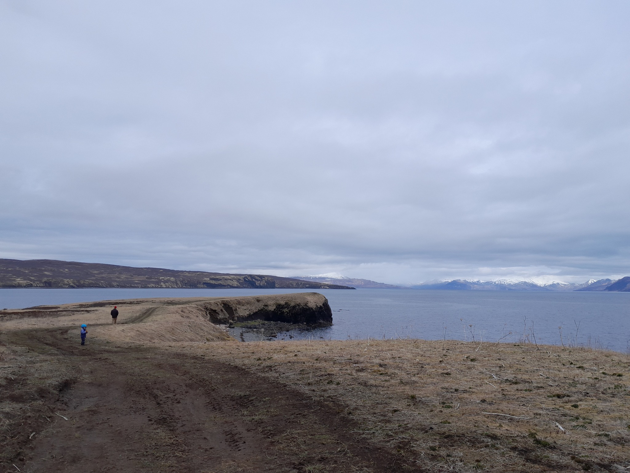 Sand point, marche vers le Nord