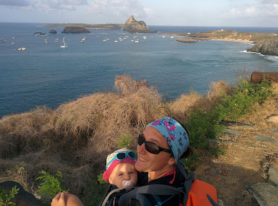 mouillage depuis le fort de Remedios