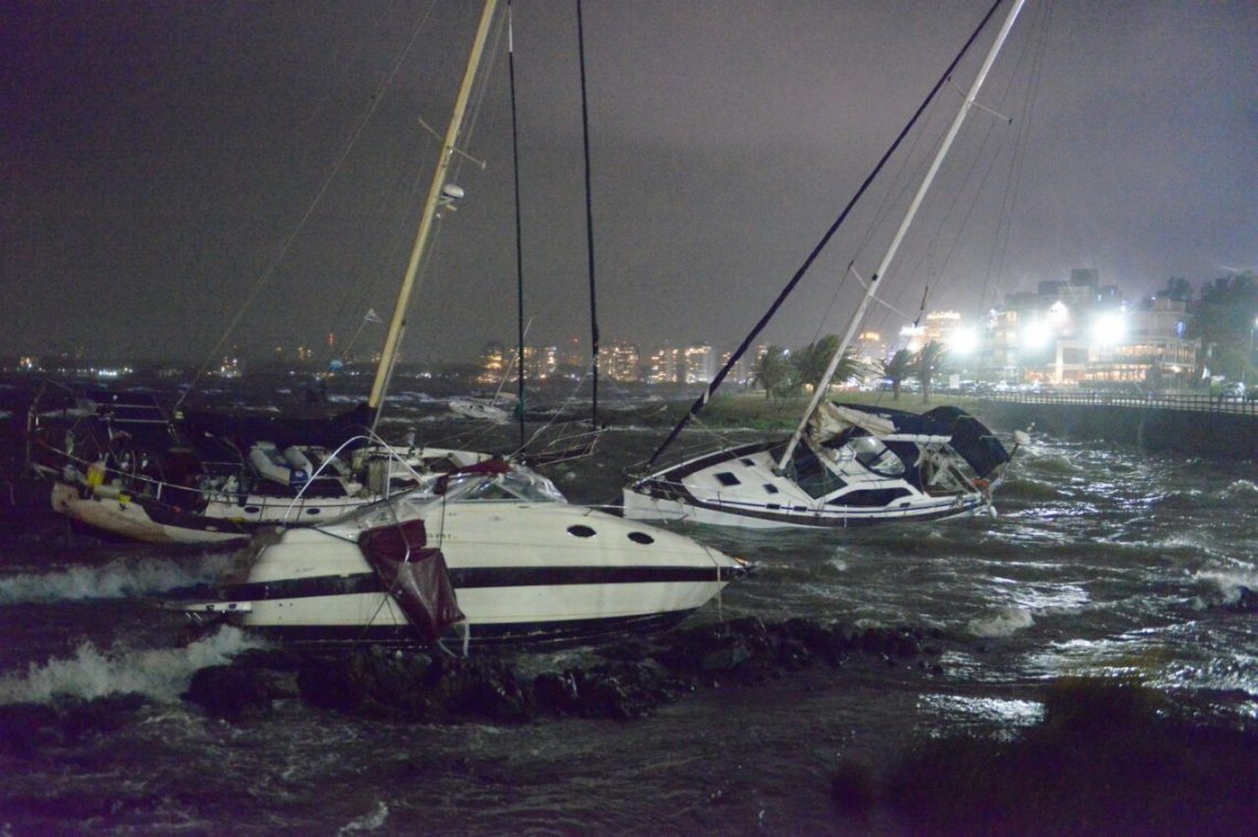 Tempête à Punta del Este!