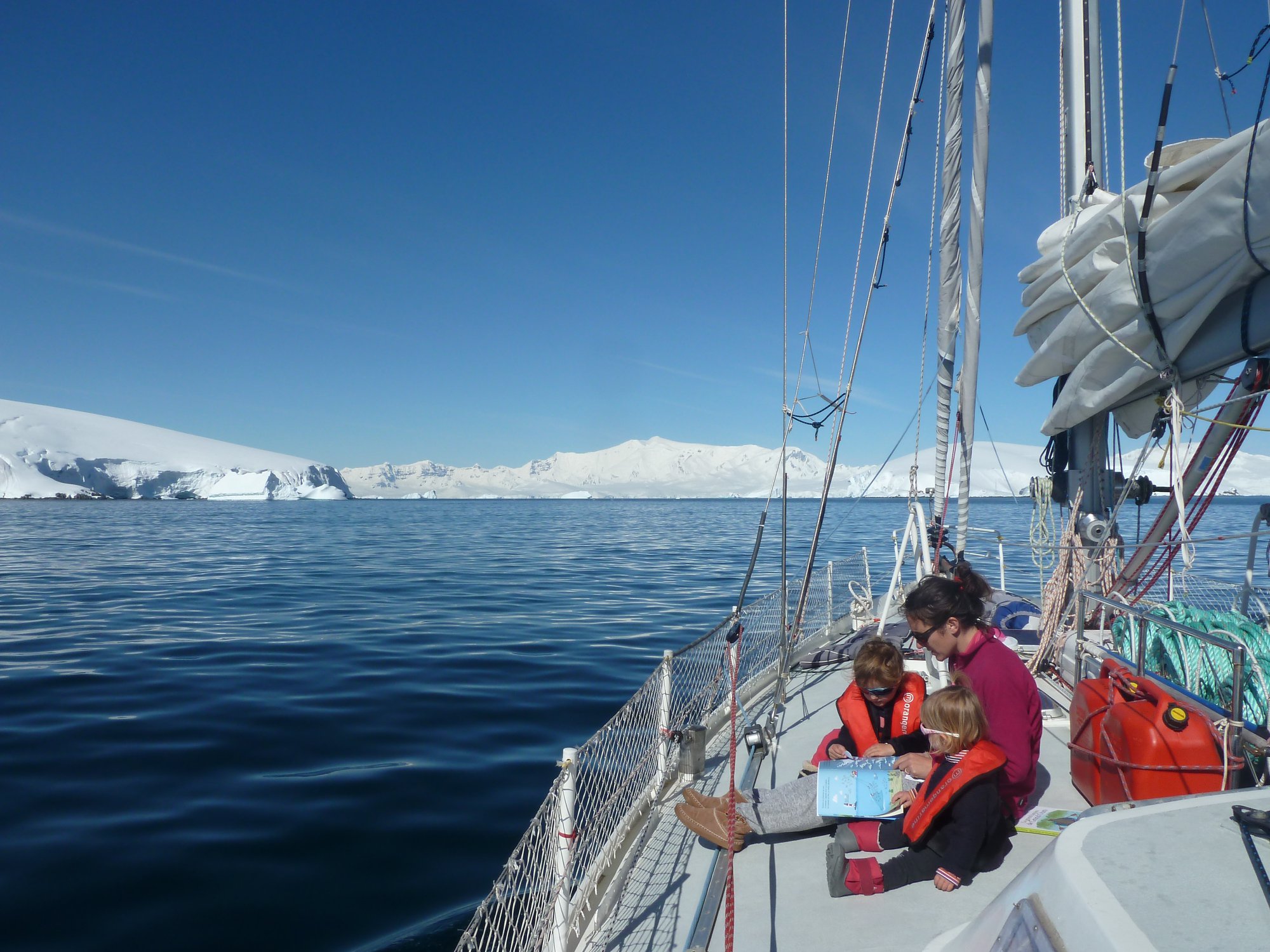 Navigation dans la baie de Dallman