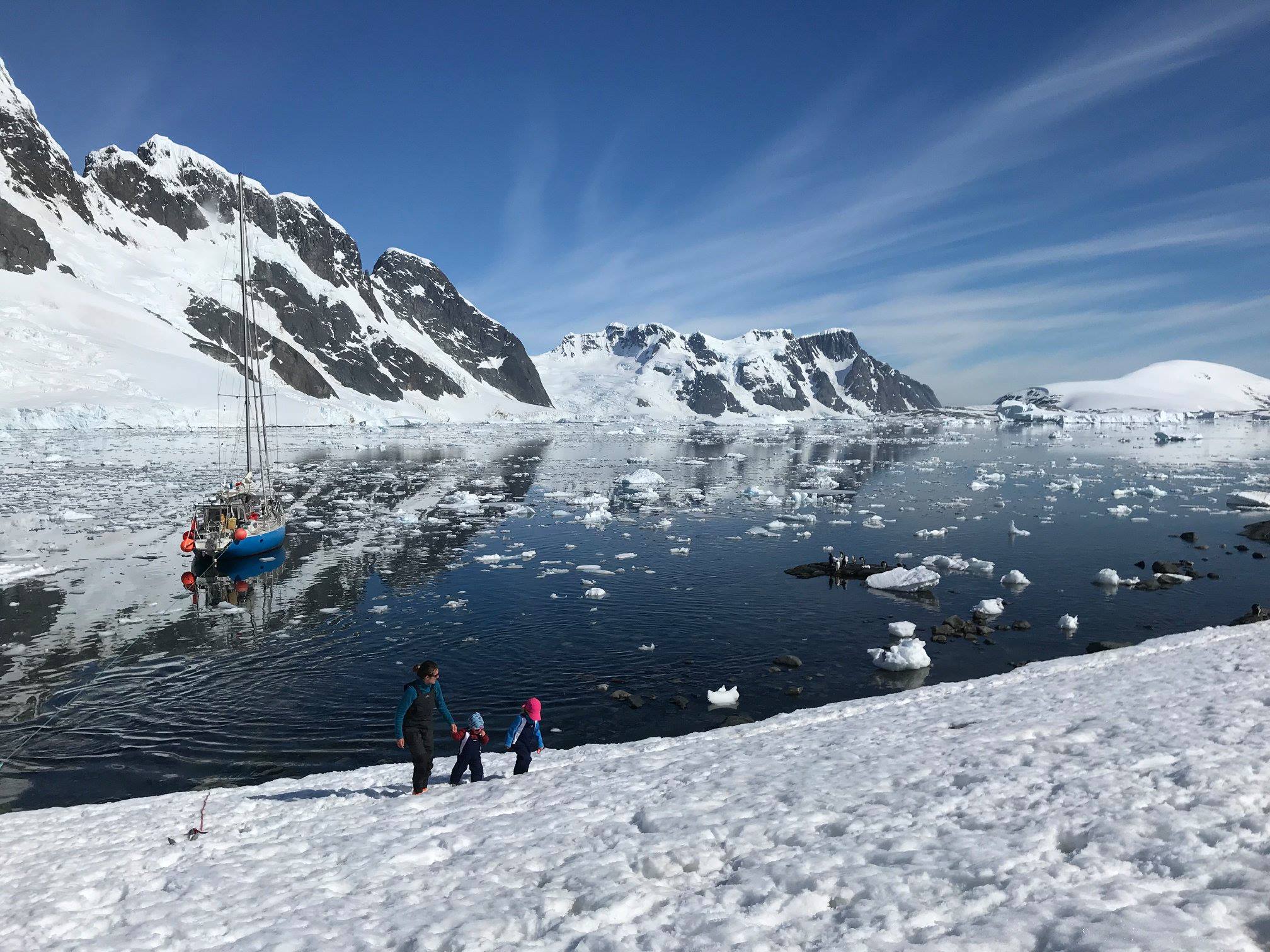 Baie de la Saplétrière, île Booth