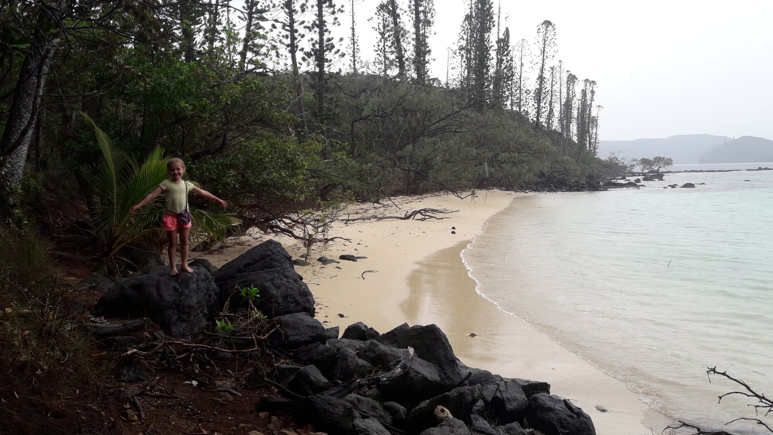Plage, îlot Casy