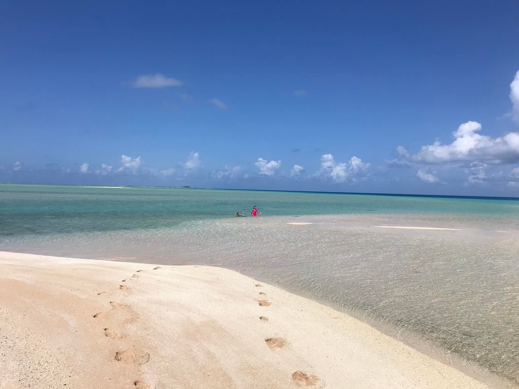 Baignade à Hirifa