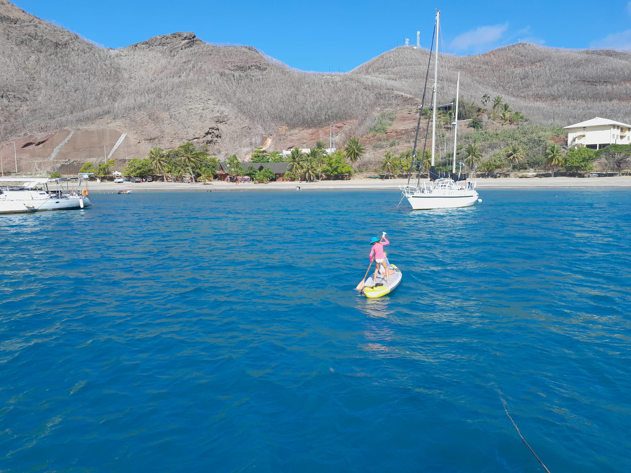 NIina et Diane sur le paddle