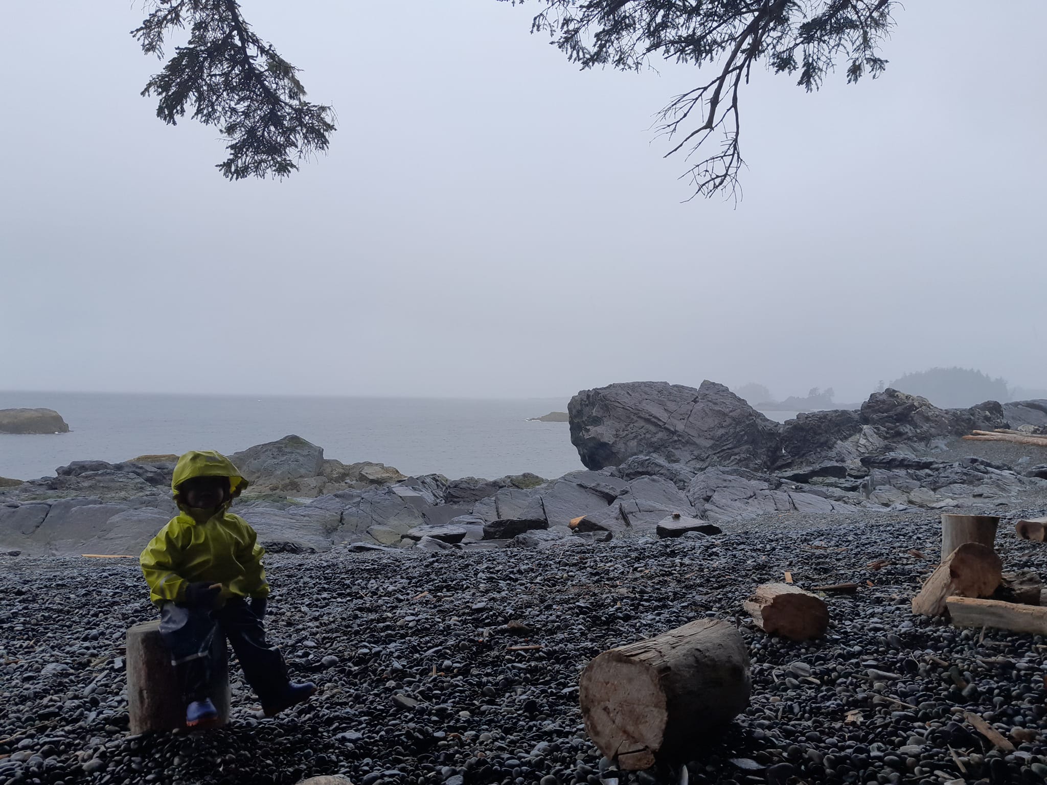 Secret cove beach