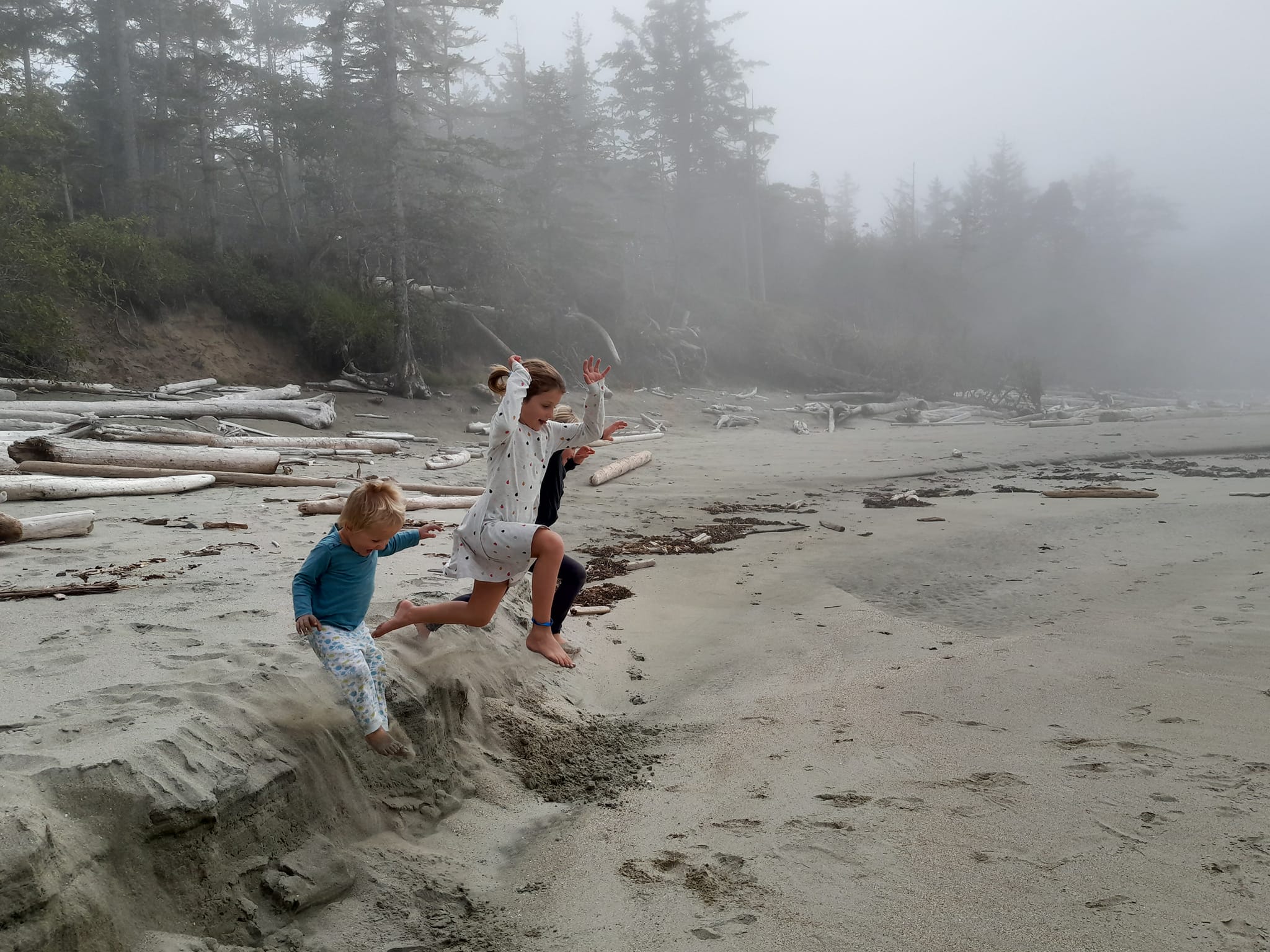 North beach, Calvert Island