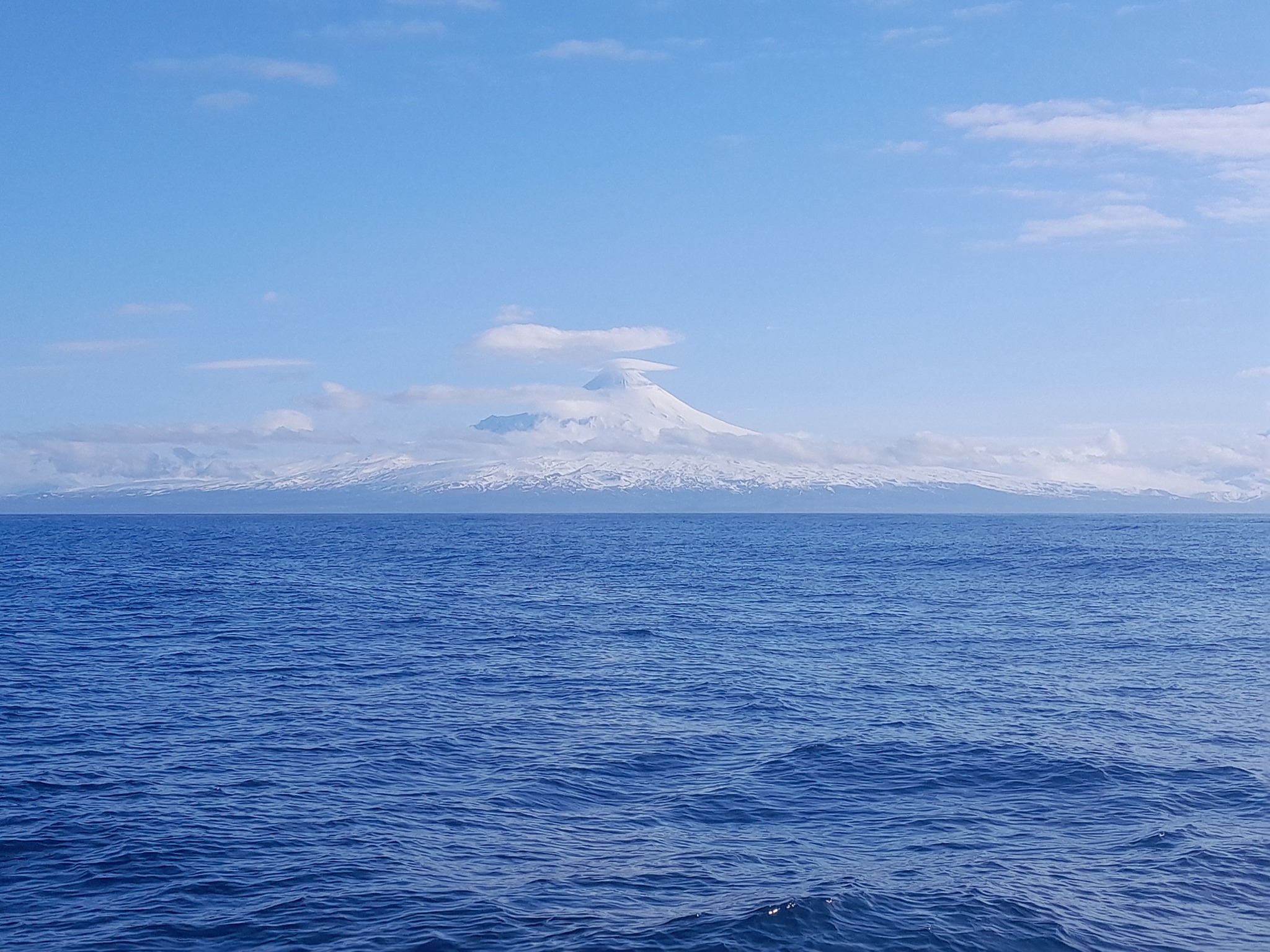 Le volcan Shishaldin, 2856m, Unimak island